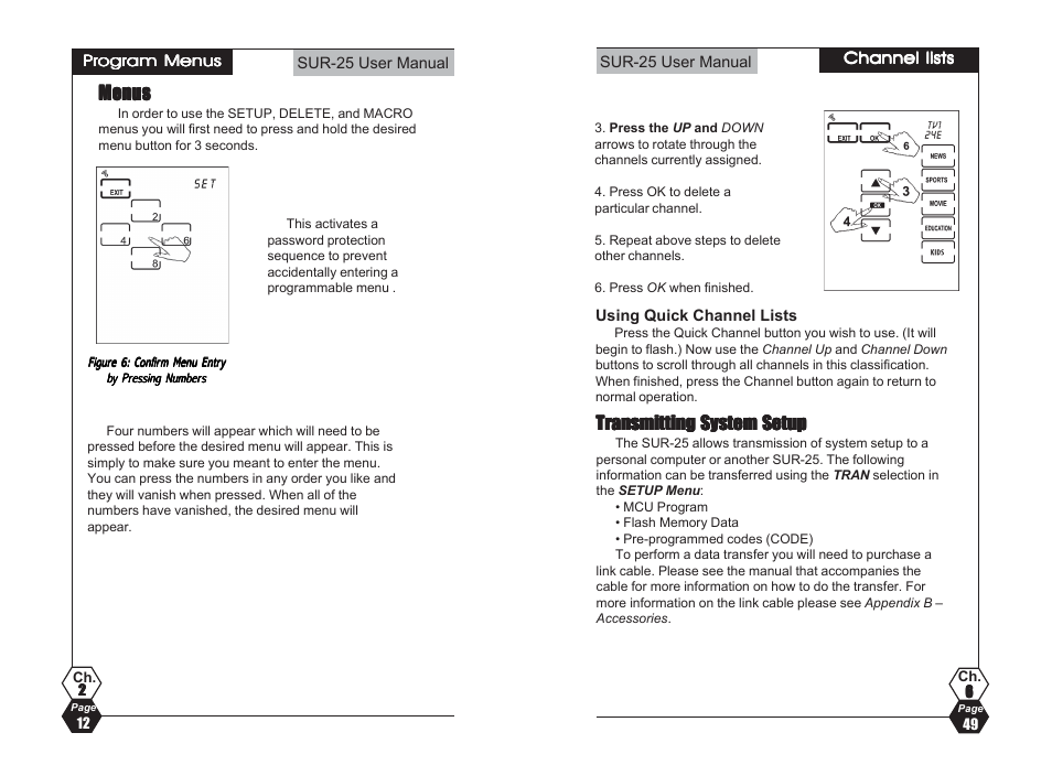 Sima Products SUR-25 User Manual | Page 12 / 30