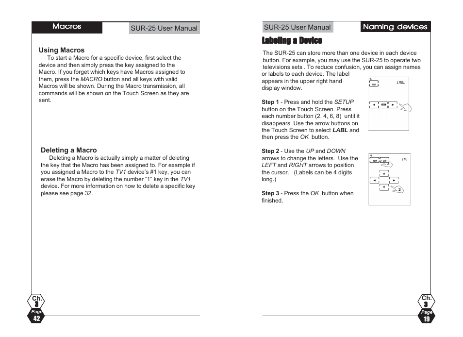 Sima Products SUR-25 User Manual | Page 19 / 30