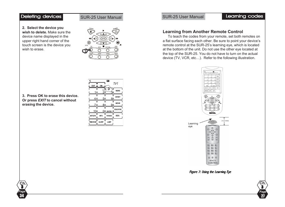 Sima Products SUR-25 User Manual | Page 27 / 30