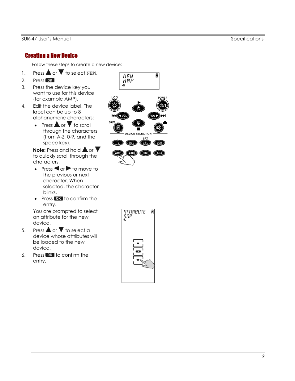 Sima Products Sima SUR-47 User Manual | Page 13 / 42