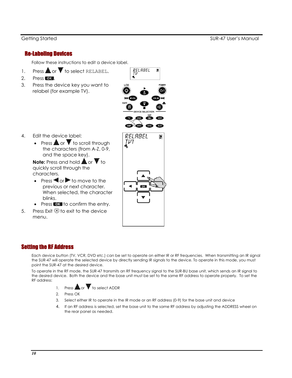 Sima Products Sima SUR-47 User Manual | Page 14 / 42