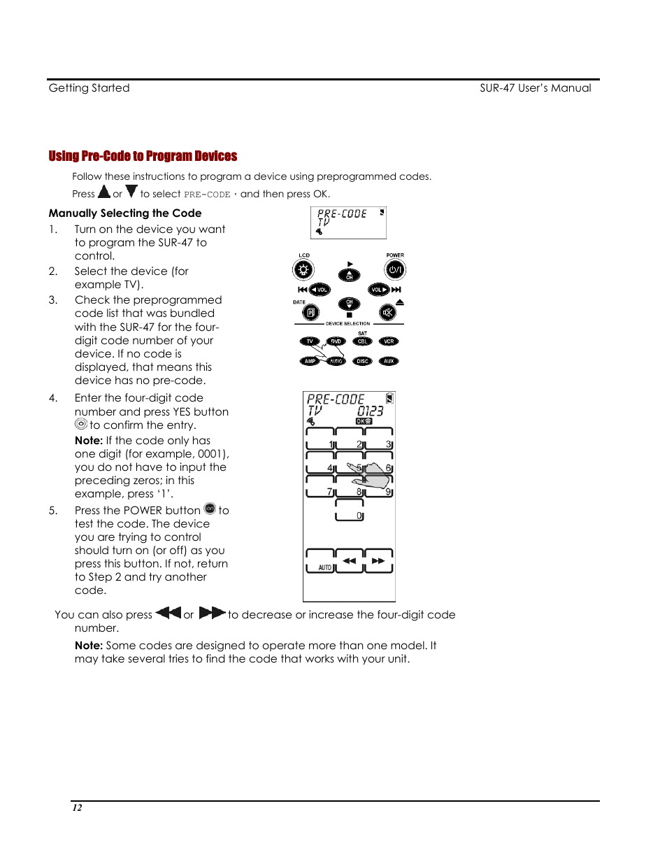 Sima Products Sima SUR-47 User Manual | Page 16 / 42