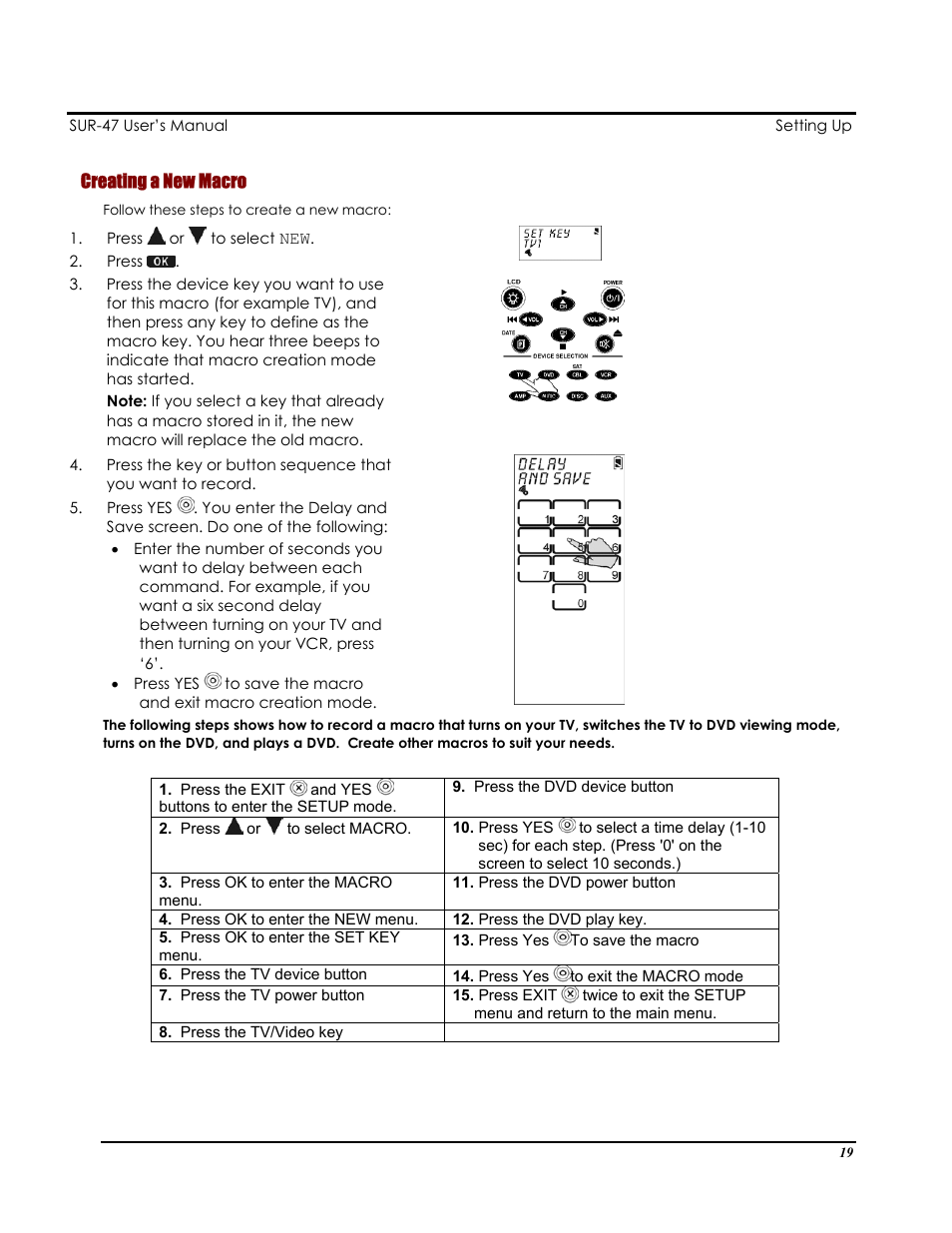 Sima Products Sima SUR-47 User Manual | Page 23 / 42