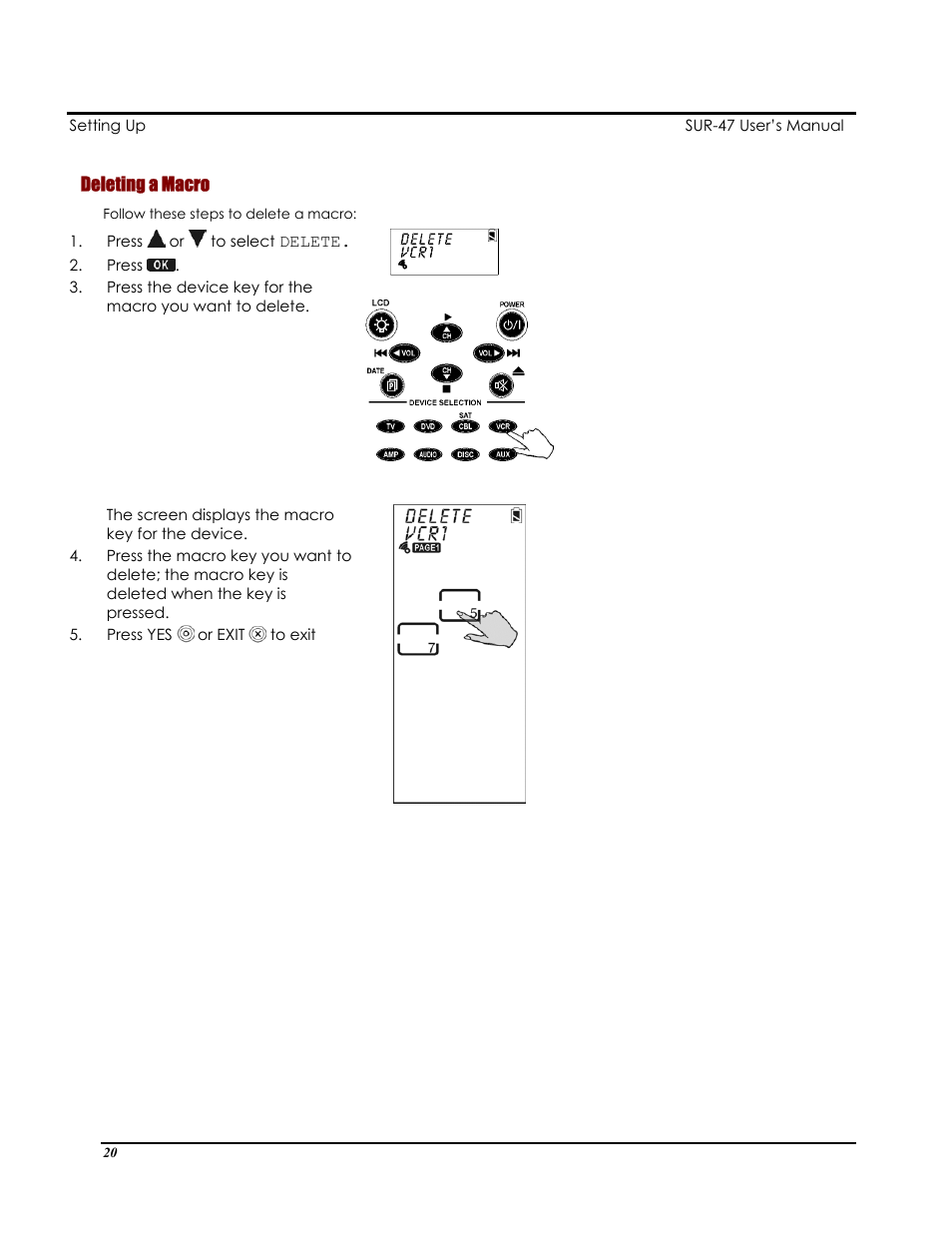 Sima Products Sima SUR-47 User Manual | Page 24 / 42