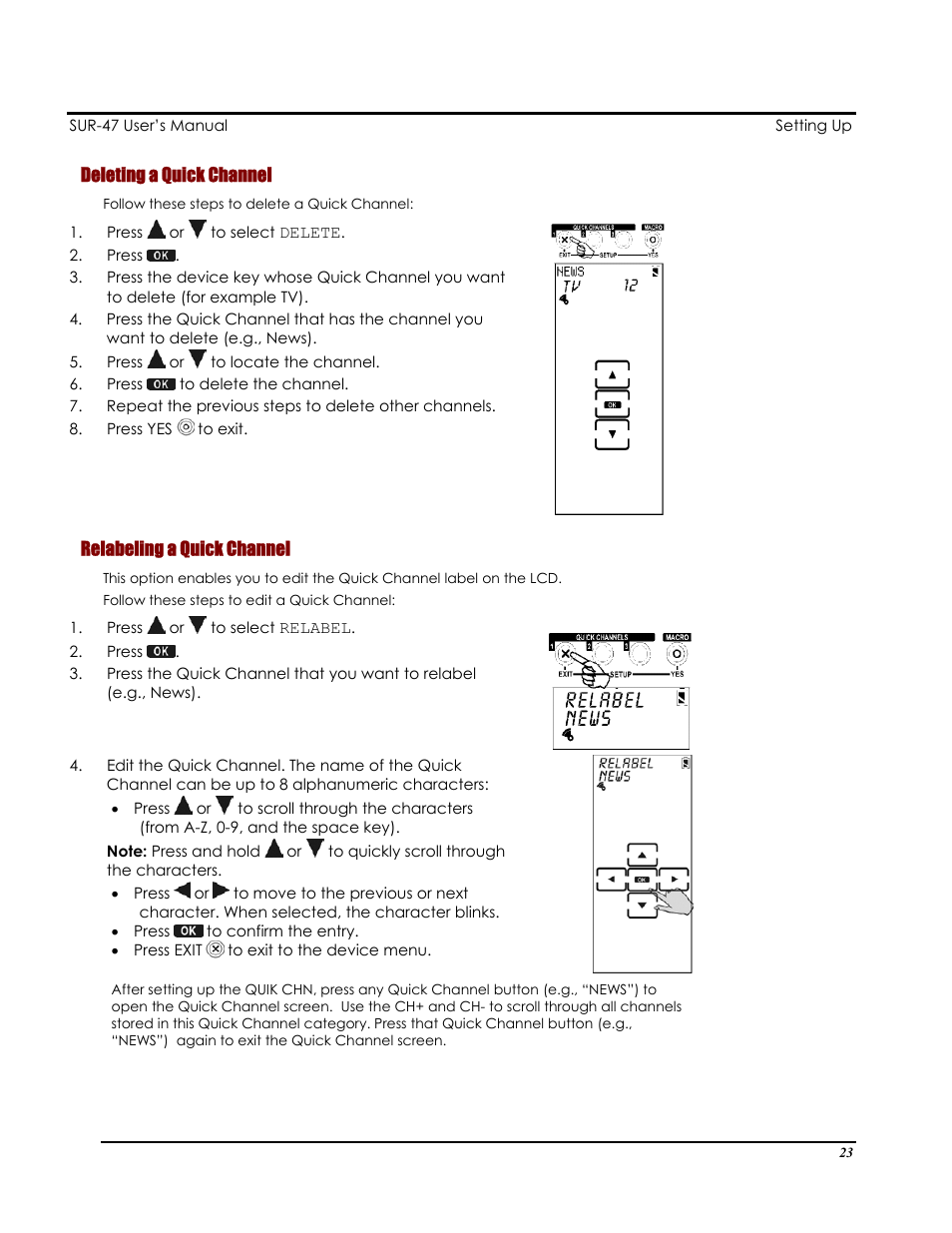 Sima Products Sima SUR-47 User Manual | Page 27 / 42