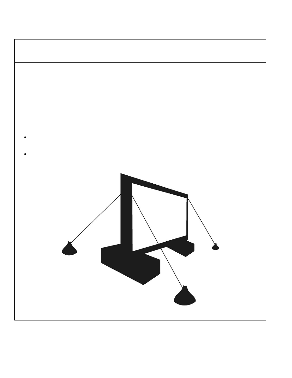 Securing the screen to the ground | Sima Products XL-8 User Manual | Page 15 / 24