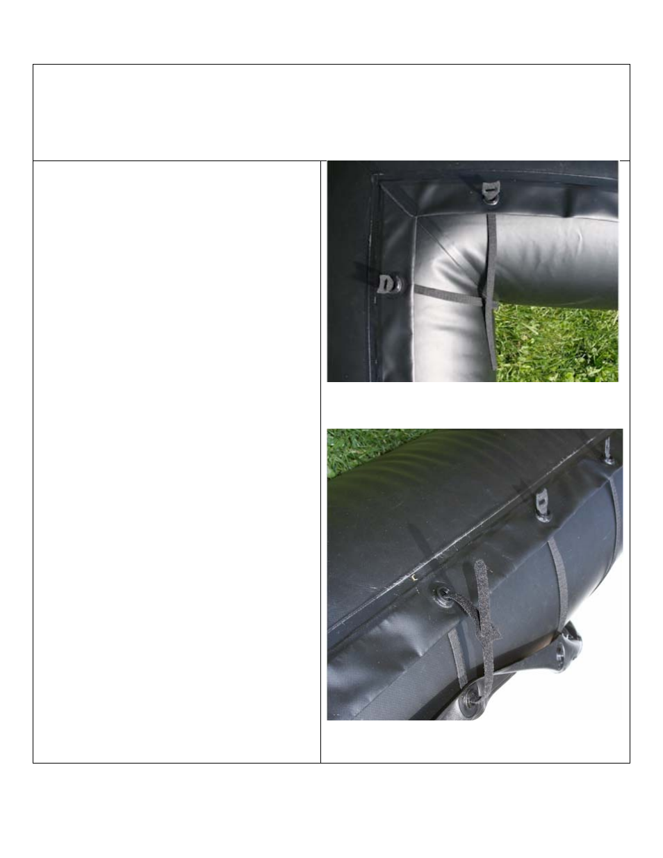 Screen installation with velcro strips | Sima Products XL-8 User Manual | Page 9 / 24