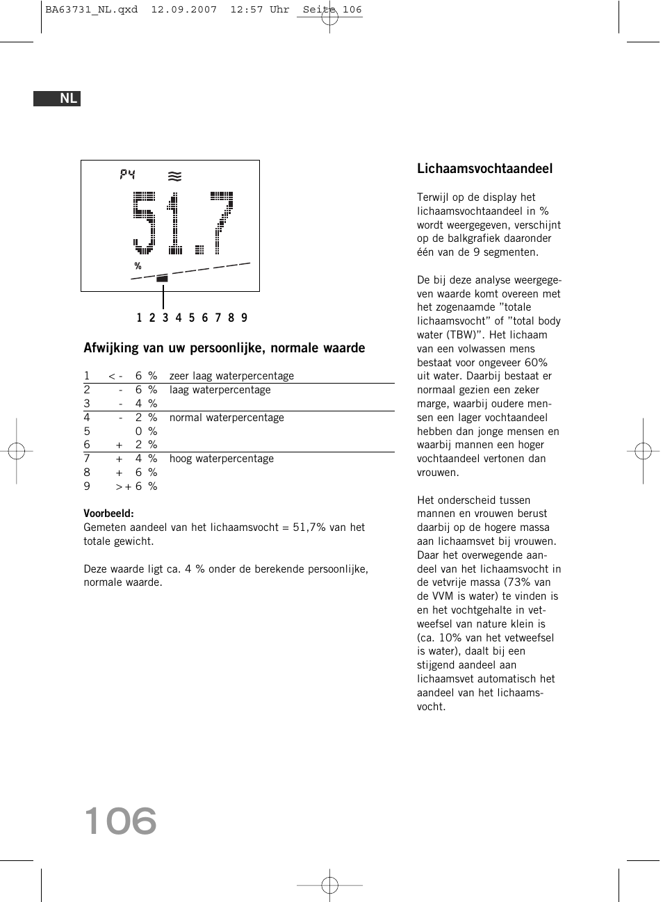 SOEHNLE Body Balance Slim Design FT 5 User Manual | Page 106 / 400