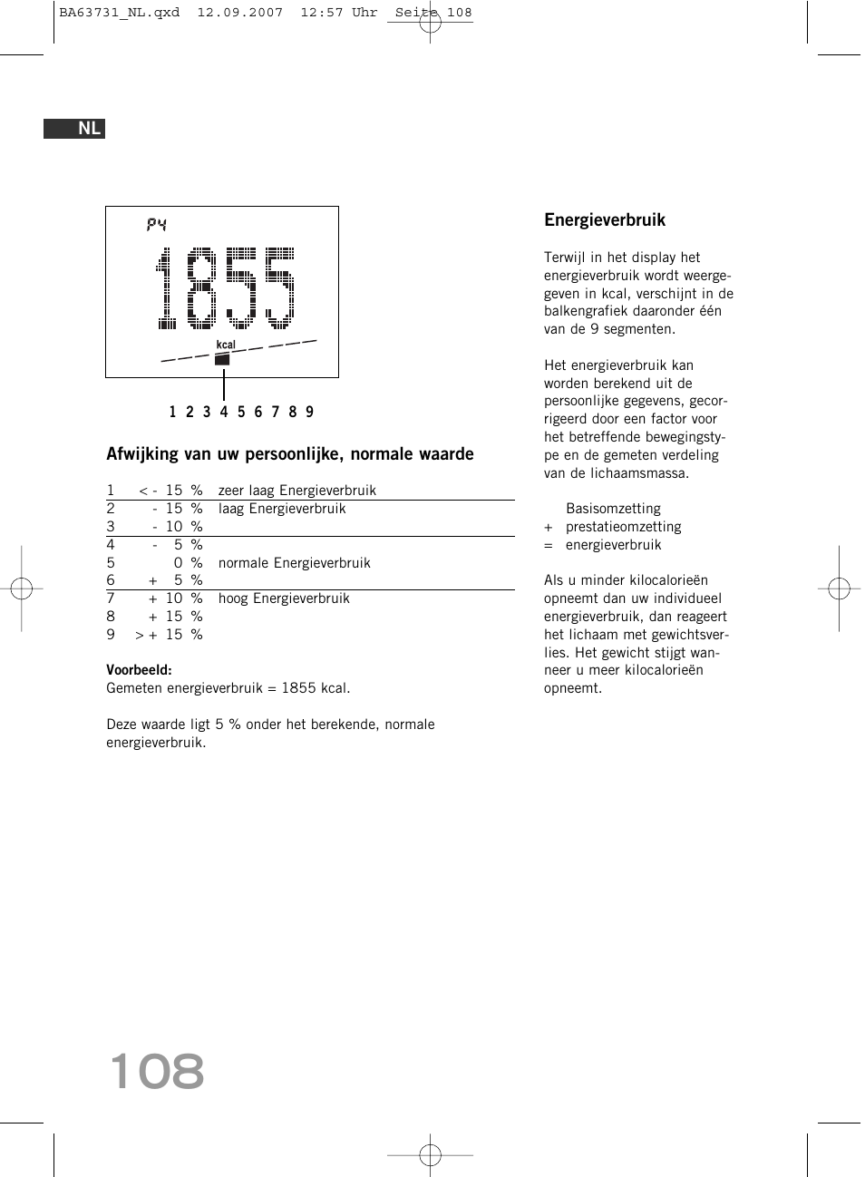 SOEHNLE Body Balance Slim Design FT 5 User Manual | Page 108 / 400