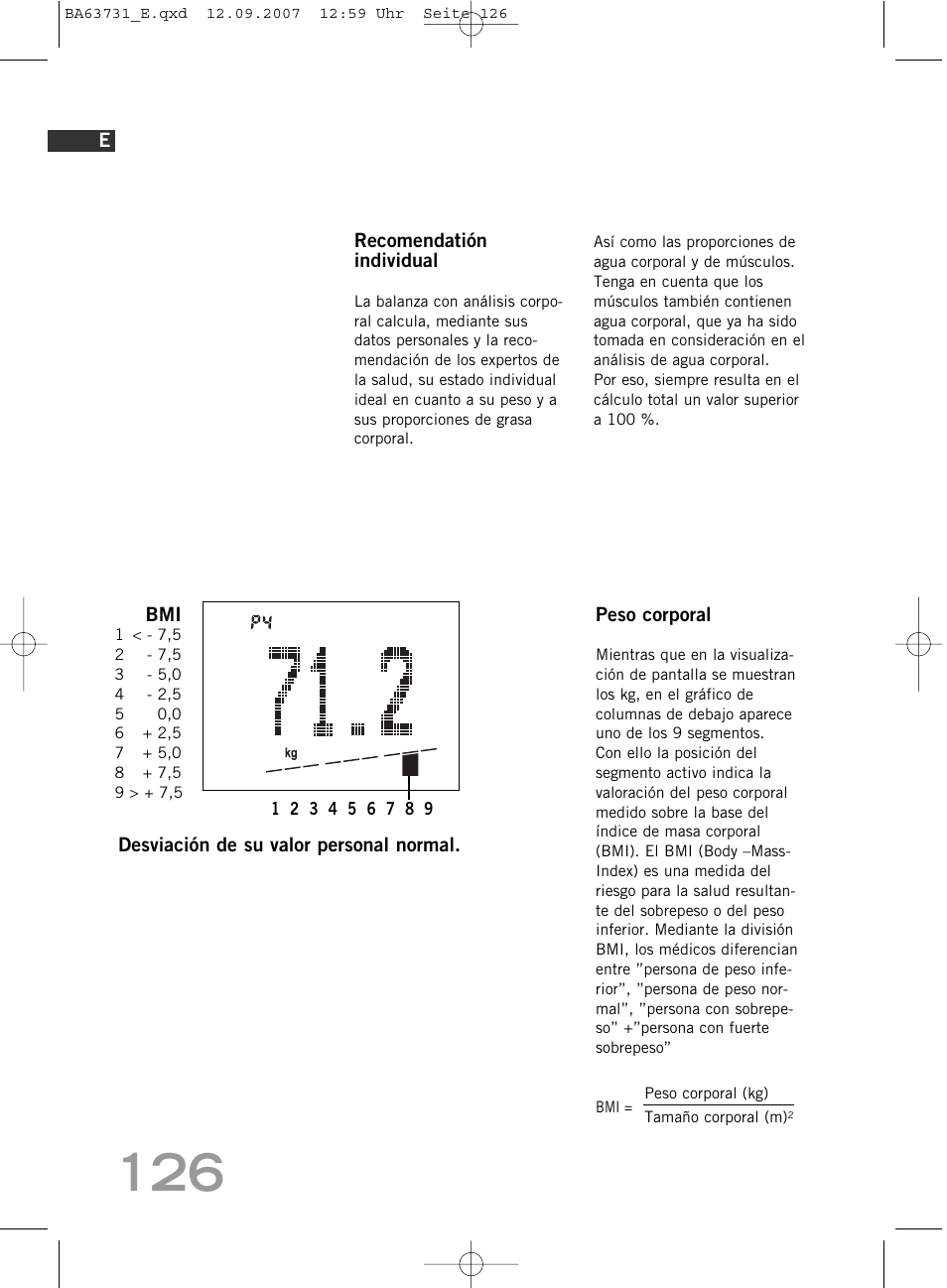 SOEHNLE Body Balance Slim Design FT 5 User Manual | Page 126 / 400