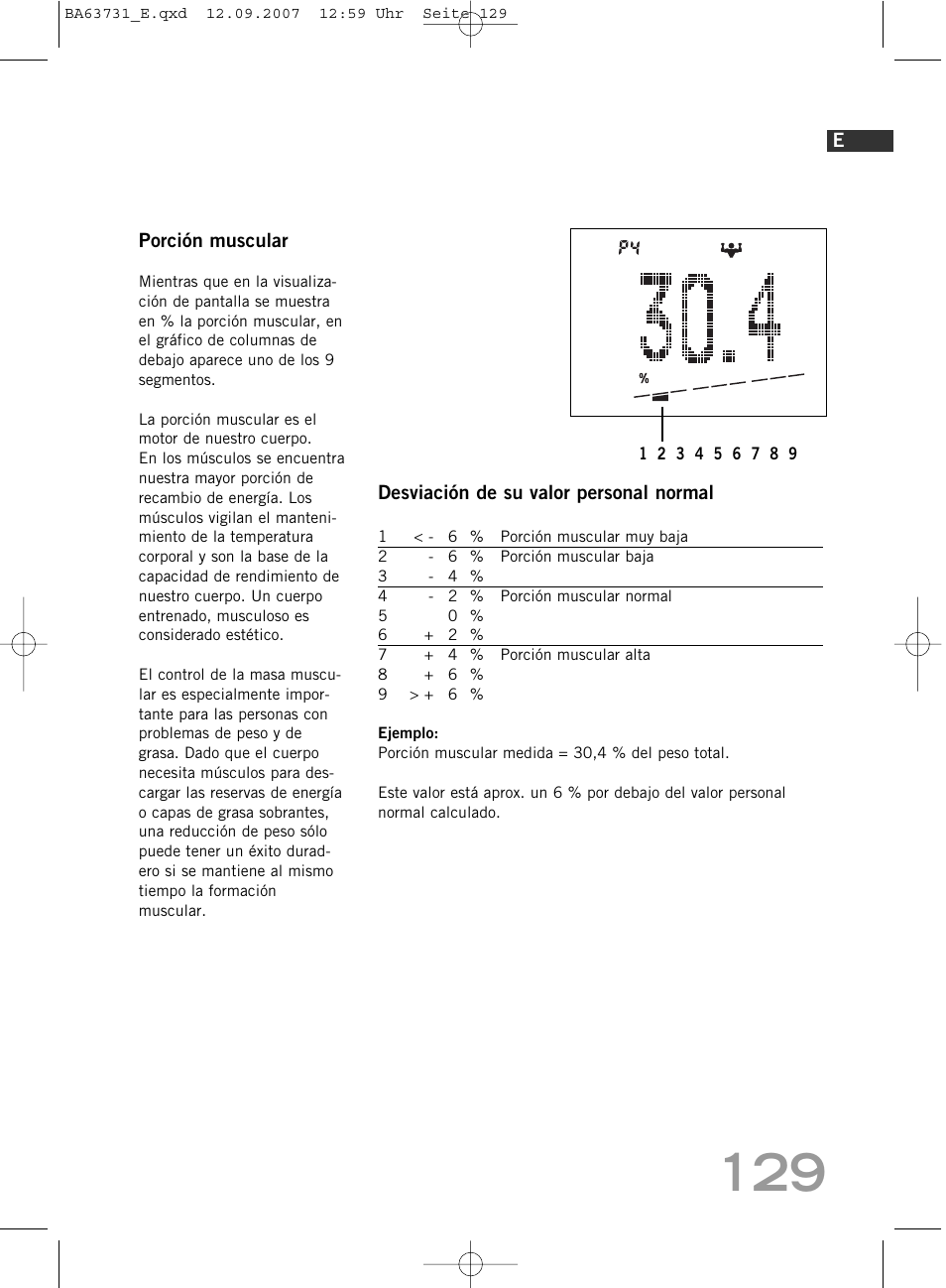 SOEHNLE Body Balance Slim Design FT 5 User Manual | Page 129 / 400