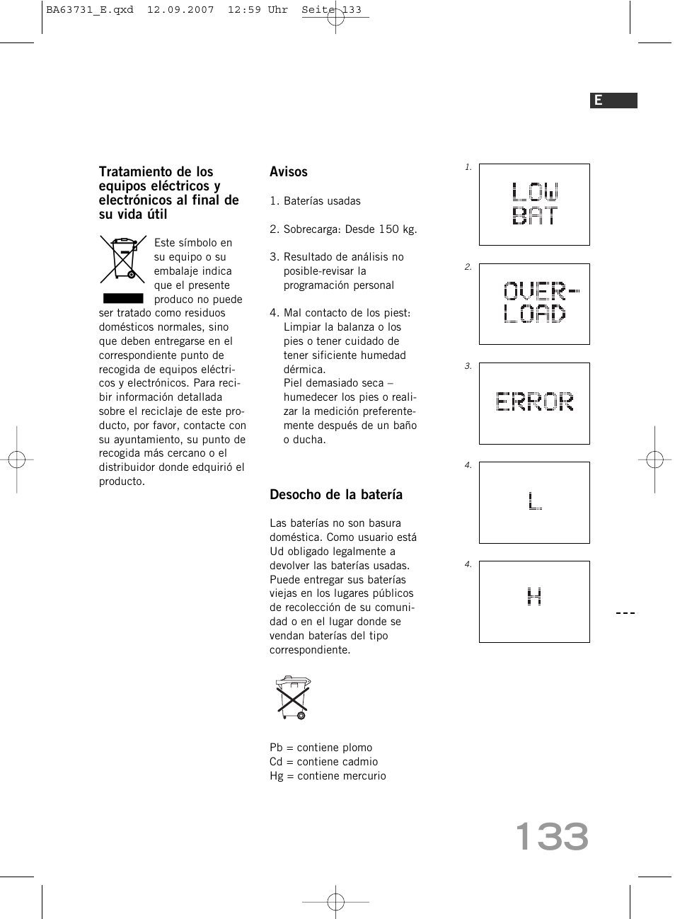 SOEHNLE Body Balance Slim Design FT 5 User Manual | Page 133 / 400