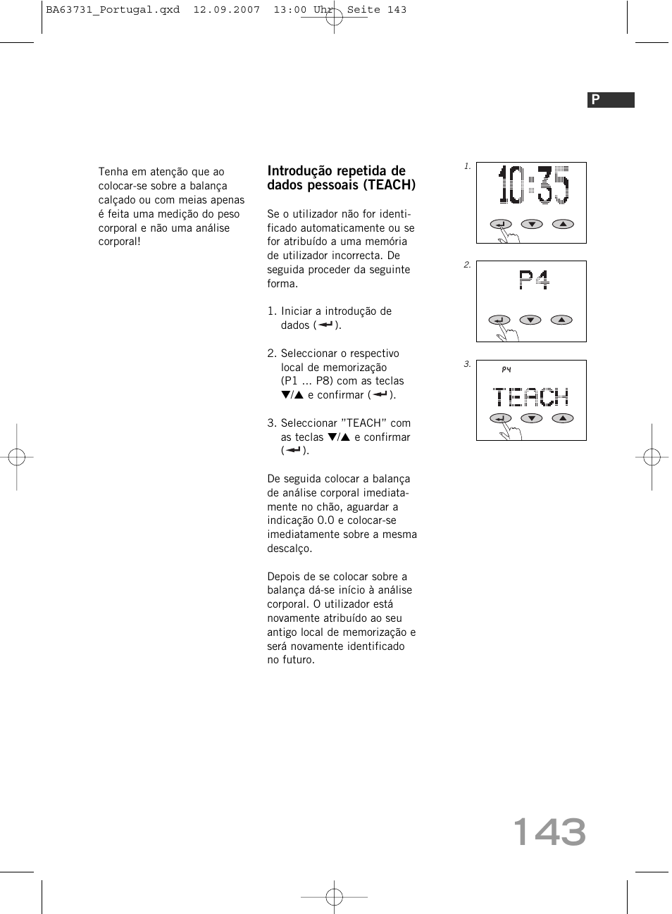 SOEHNLE Body Balance Slim Design FT 5 User Manual | Page 143 / 400