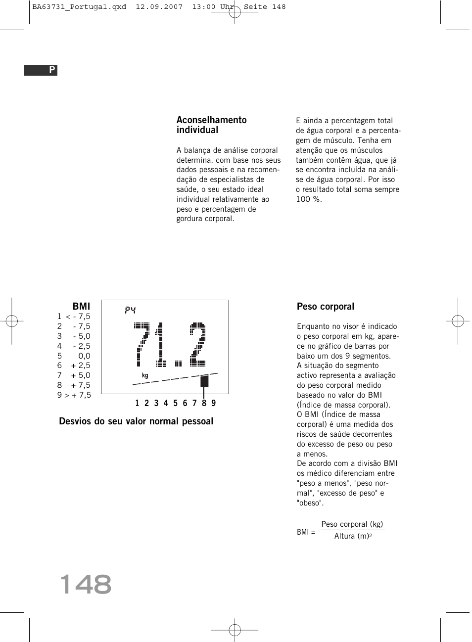 SOEHNLE Body Balance Slim Design FT 5 User Manual | Page 148 / 400