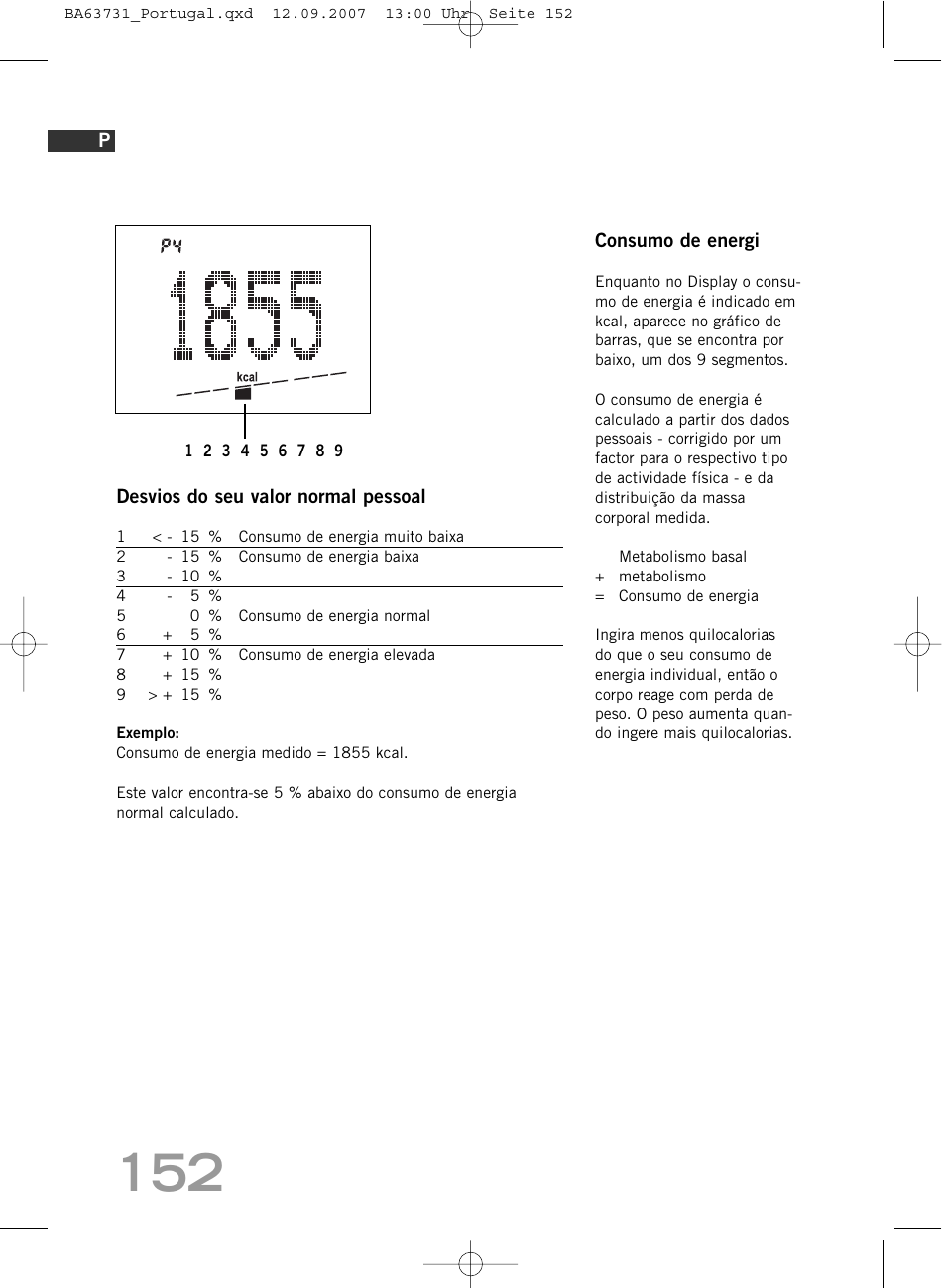 SOEHNLE Body Balance Slim Design FT 5 User Manual | Page 152 / 400