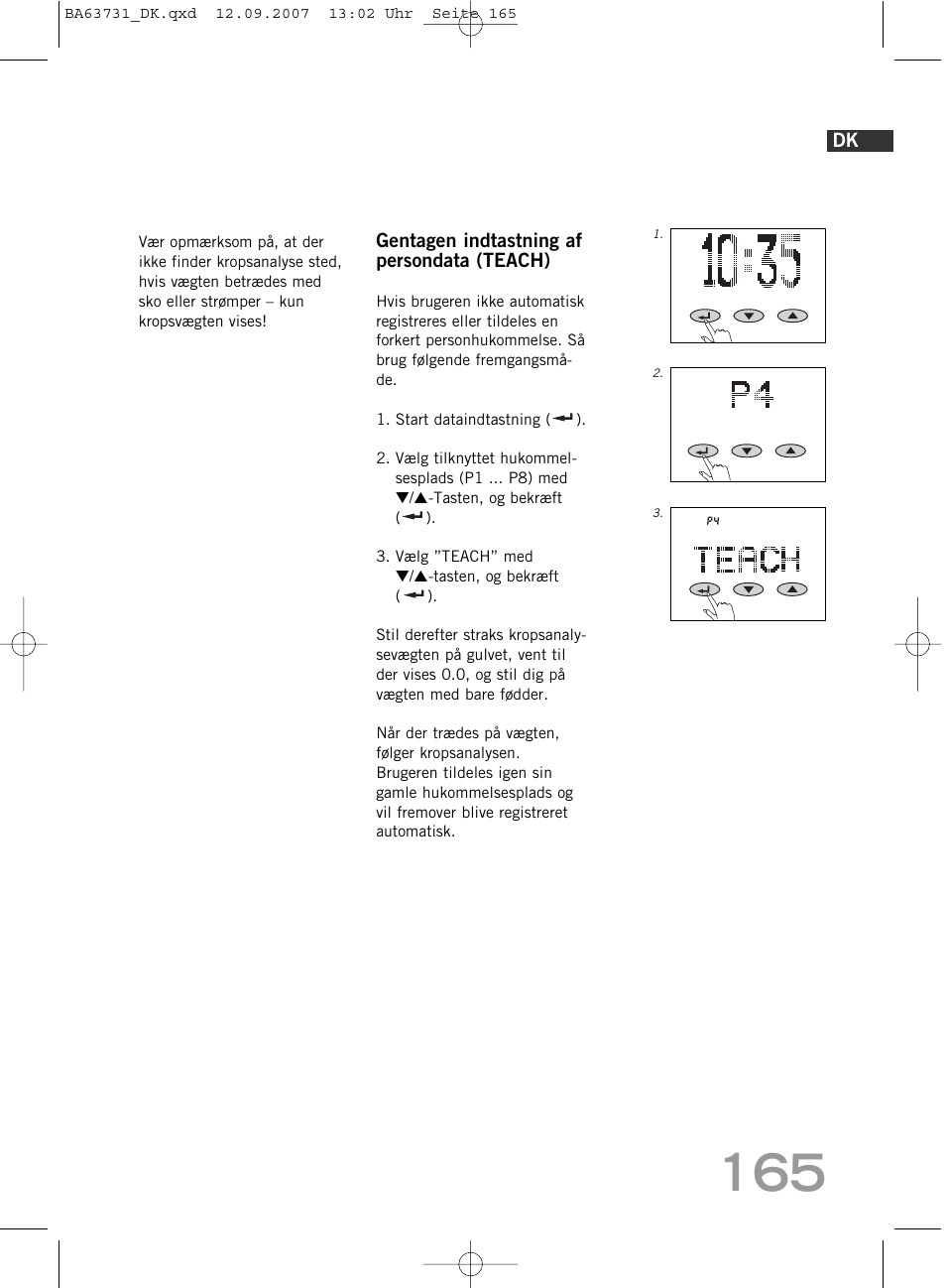 SOEHNLE Body Balance Slim Design FT 5 User Manual | Page 165 / 400