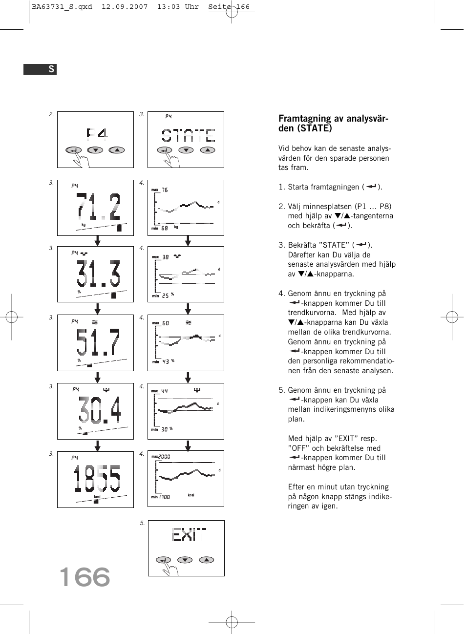 Framtagning av analysvär- den (state) | SOEHNLE Body Balance Slim Design FT 5 User Manual | Page 188 / 400