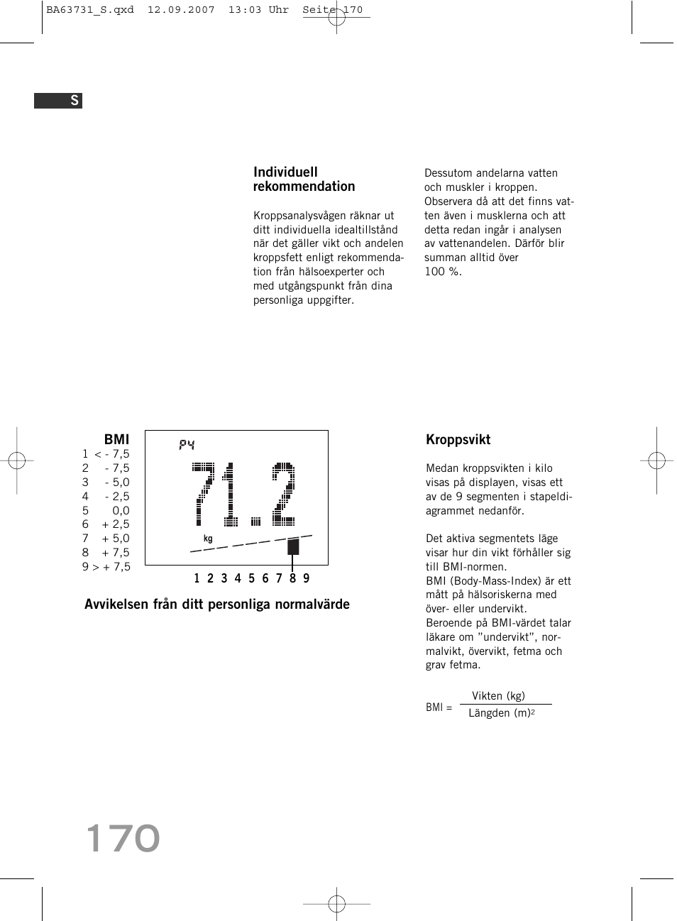 SOEHNLE Body Balance Slim Design FT 5 User Manual | Page 192 / 400