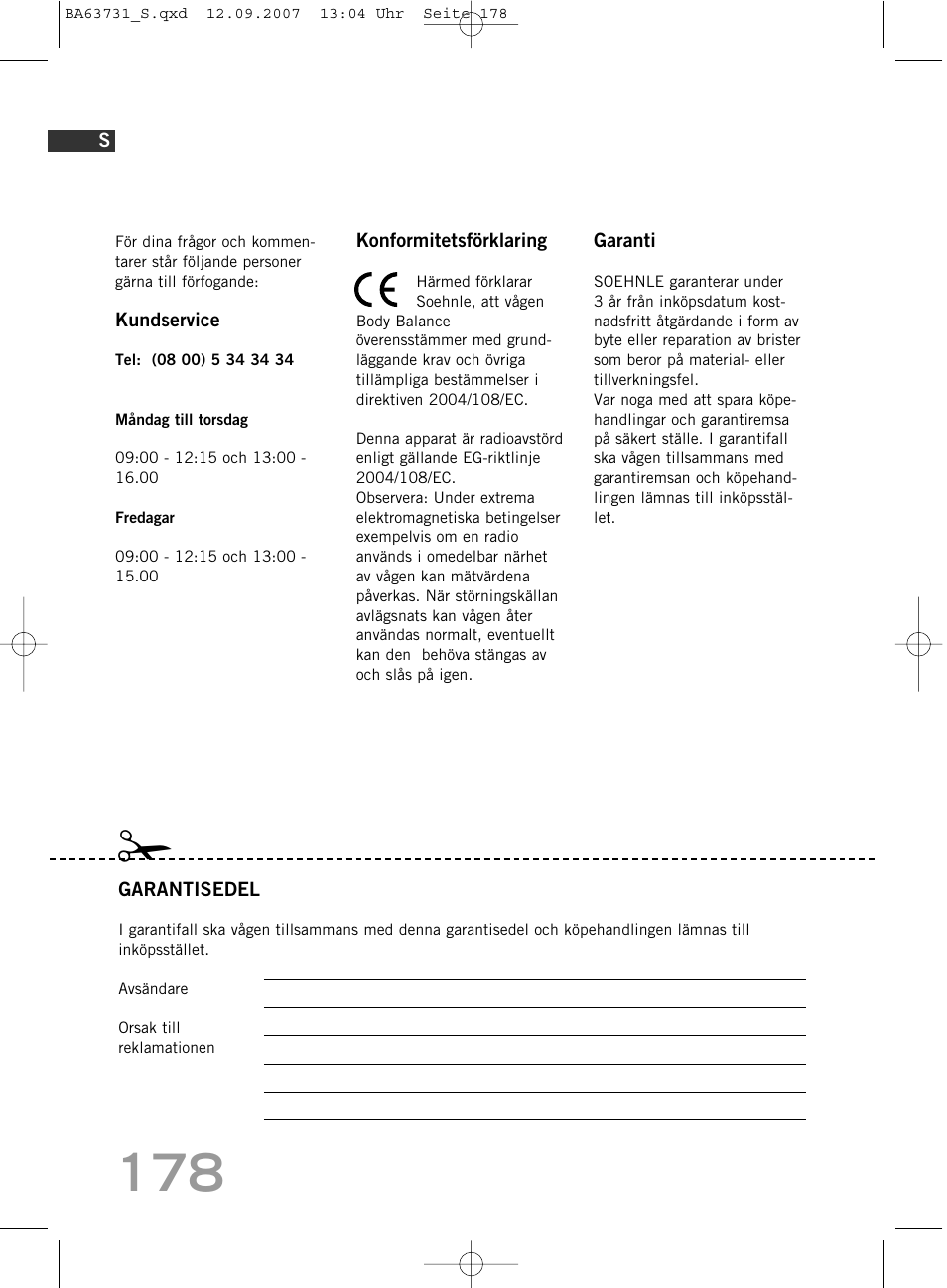 SOEHNLE Body Balance Slim Design FT 5 User Manual | Page 200 / 400