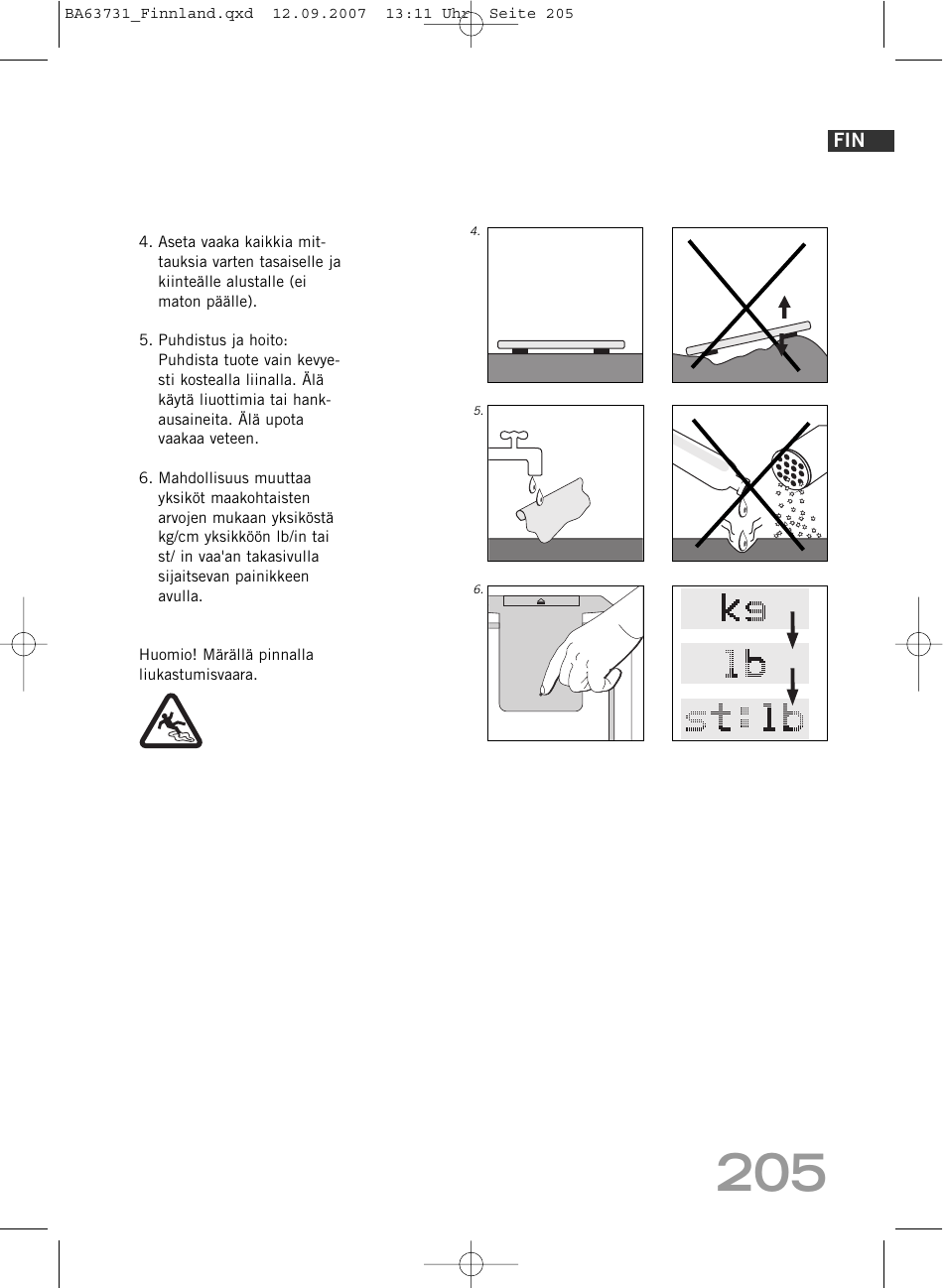 SOEHNLE Body Balance Slim Design FT 5 User Manual | Page 205 / 400