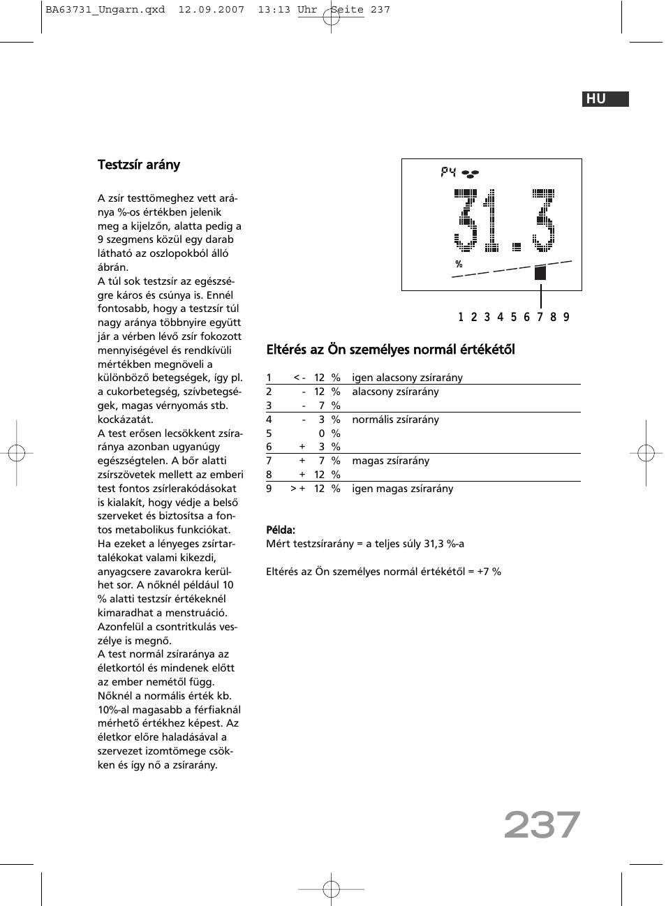 SOEHNLE Body Balance Slim Design FT 5 User Manual | Page 237 / 400