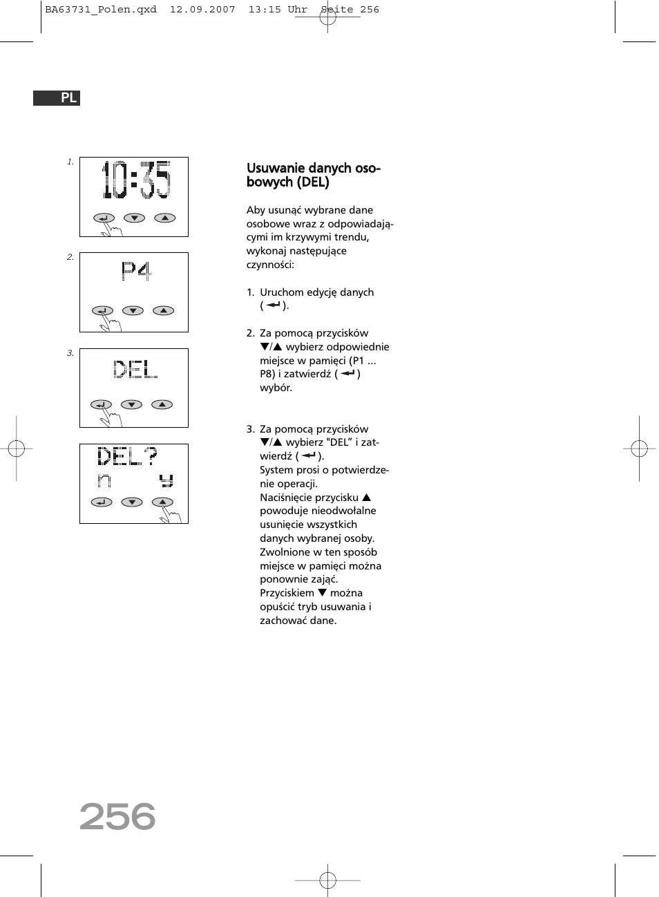 SOEHNLE Body Balance Slim Design FT 5 User Manual | Page 256 / 400