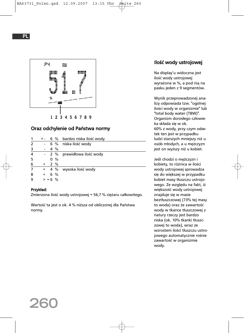 SOEHNLE Body Balance Slim Design FT 5 User Manual | Page 260 / 400