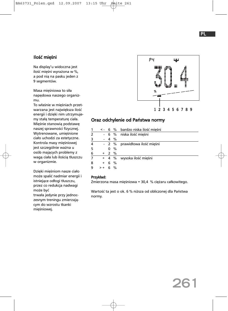 SOEHNLE Body Balance Slim Design FT 5 User Manual | Page 261 / 400