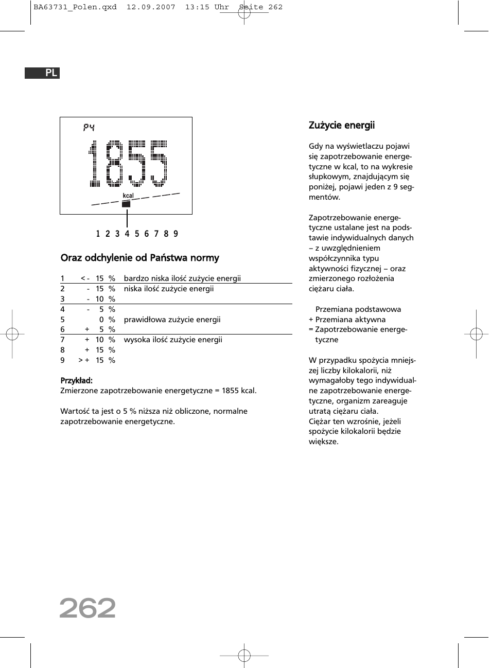 SOEHNLE Body Balance Slim Design FT 5 User Manual | Page 262 / 400