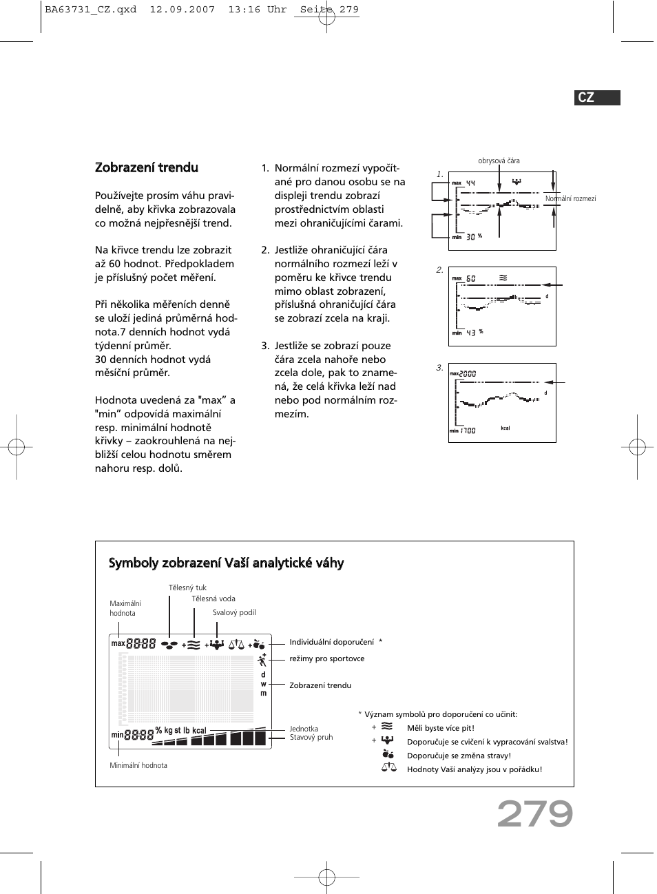 SOEHNLE Body Balance Slim Design FT 5 User Manual | Page 279 / 400