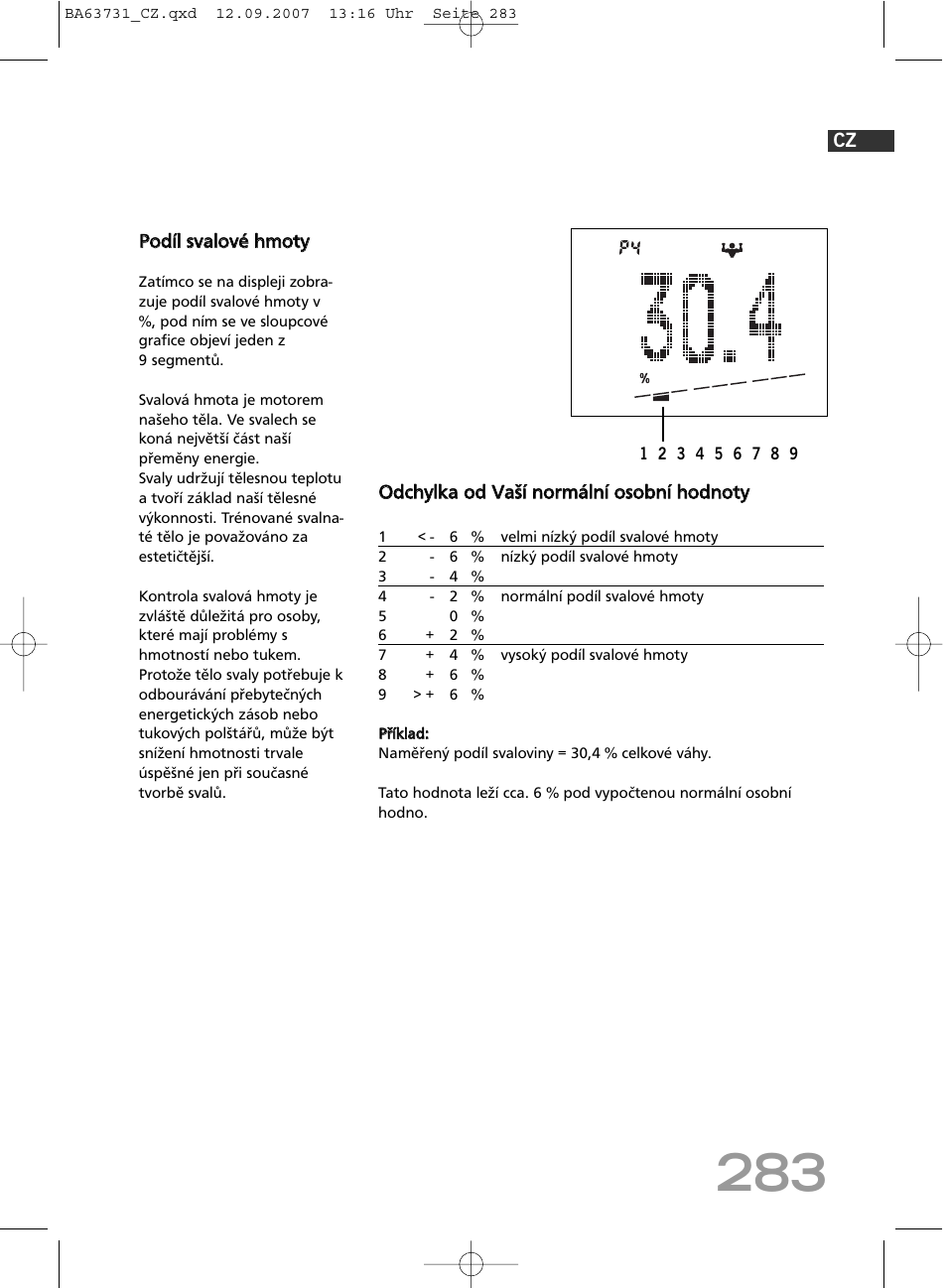 SOEHNLE Body Balance Slim Design FT 5 User Manual | Page 283 / 400
