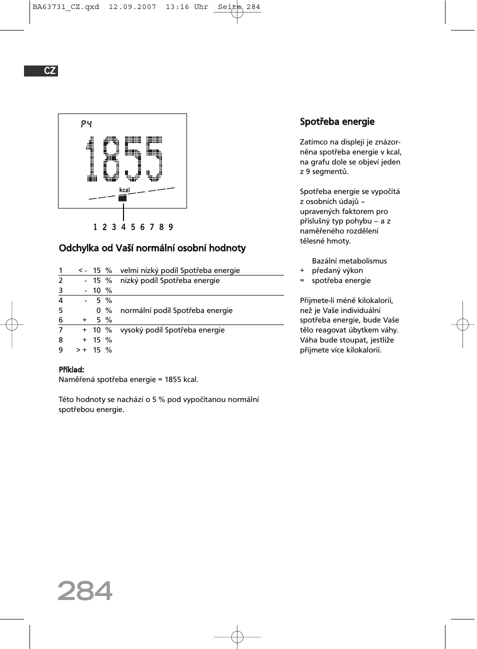 SOEHNLE Body Balance Slim Design FT 5 User Manual | Page 284 / 400