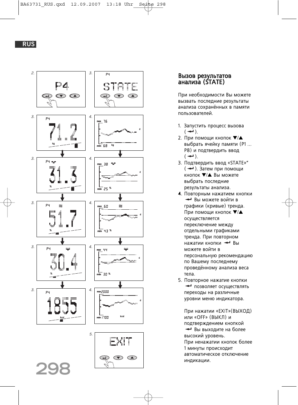 SOEHNLE Body Balance Slim Design FT 5 User Manual | Page 298 / 400