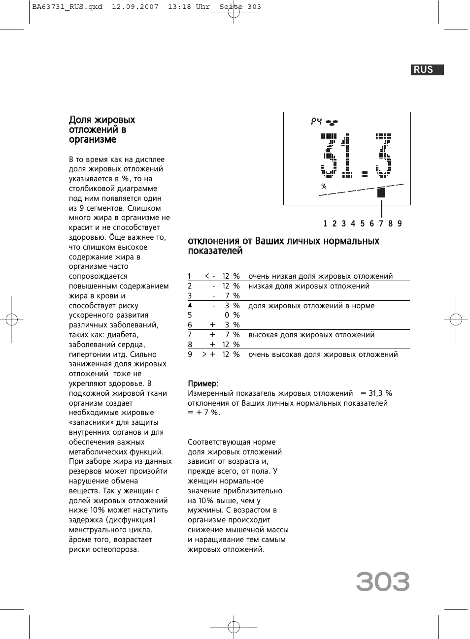 SOEHNLE Body Balance Slim Design FT 5 User Manual | Page 303 / 400