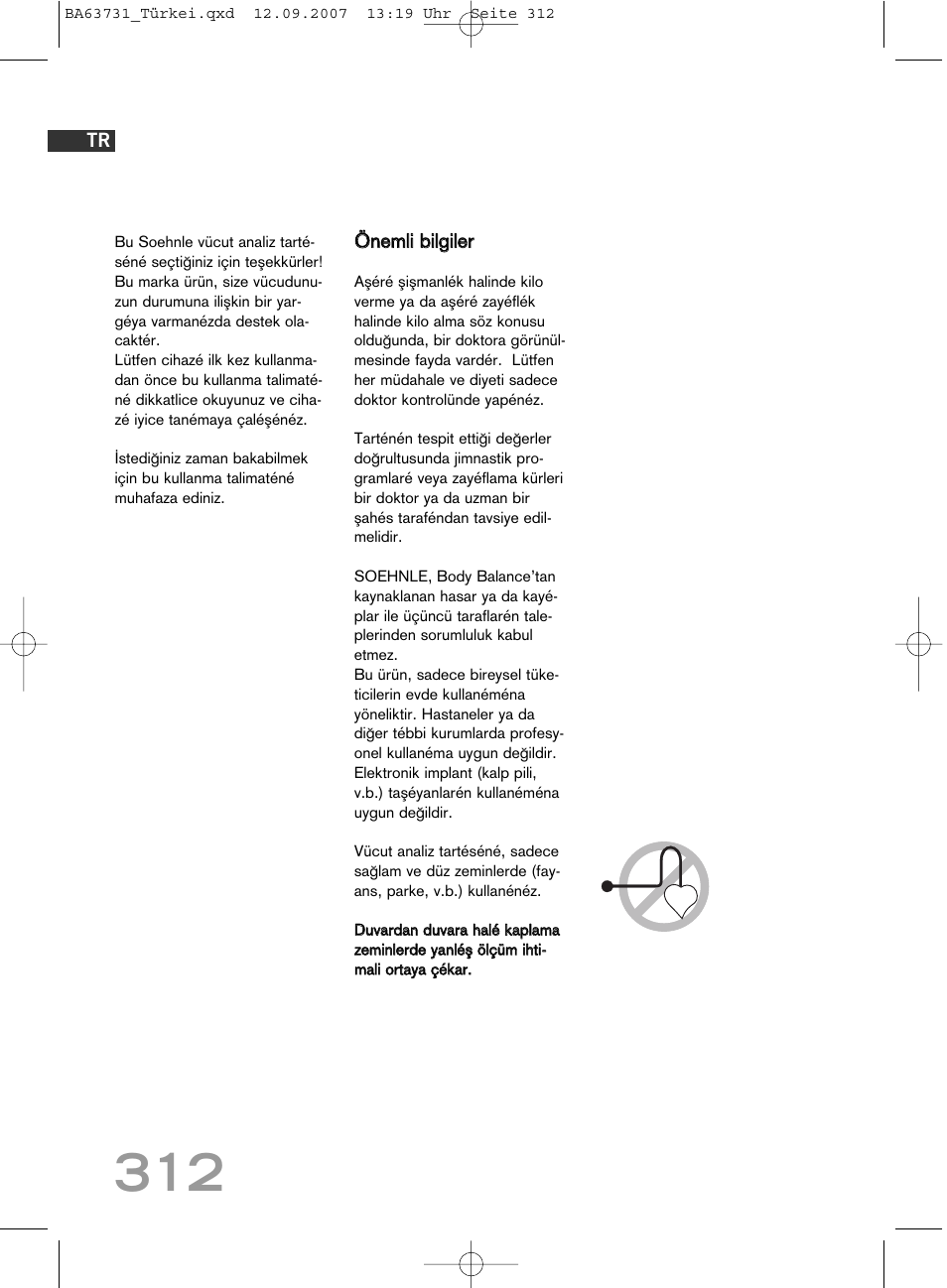 SOEHNLE Body Balance Slim Design FT 5 User Manual | Page 312 / 400
