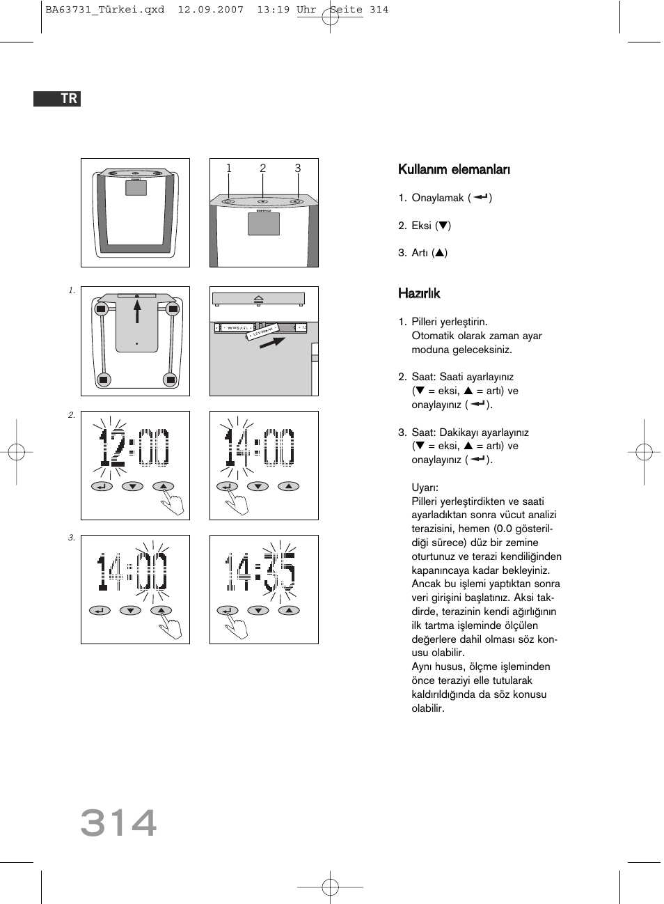 SOEHNLE Body Balance Slim Design FT 5 User Manual | Page 314 / 400