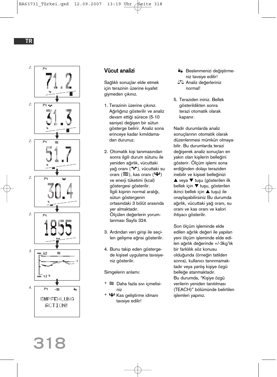 SOEHNLE Body Balance Slim Design FT 5 User Manual | Page 318 / 400