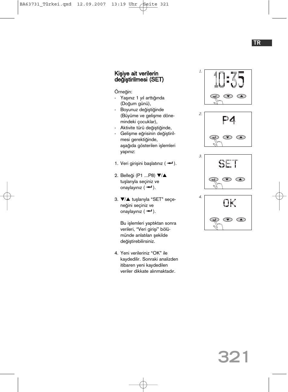 SOEHNLE Body Balance Slim Design FT 5 User Manual | Page 321 / 400