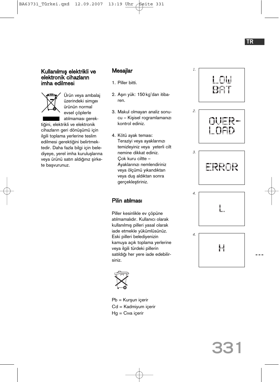 SOEHNLE Body Balance Slim Design FT 5 User Manual | Page 331 / 400