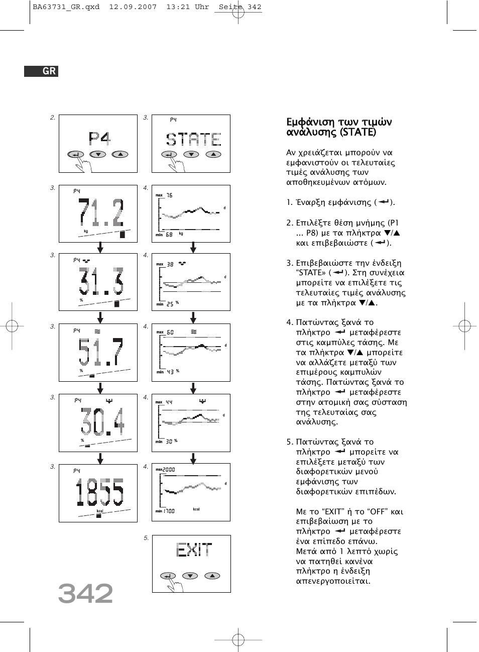 SOEHNLE Body Balance Slim Design FT 5 User Manual | Page 342 / 400