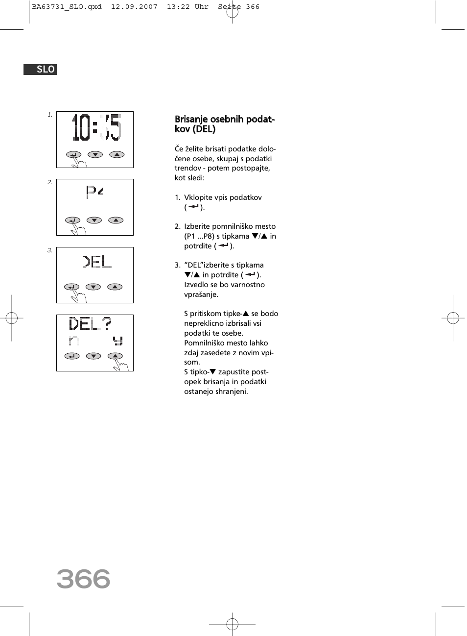 SOEHNLE Body Balance Slim Design FT 5 User Manual | Page 366 / 400