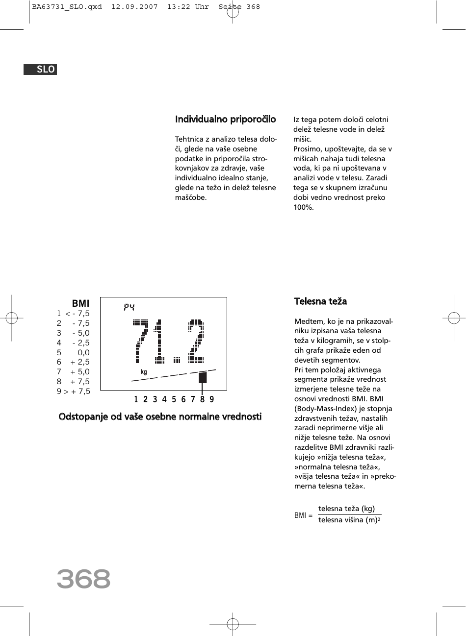 SOEHNLE Body Balance Slim Design FT 5 User Manual | Page 368 / 400