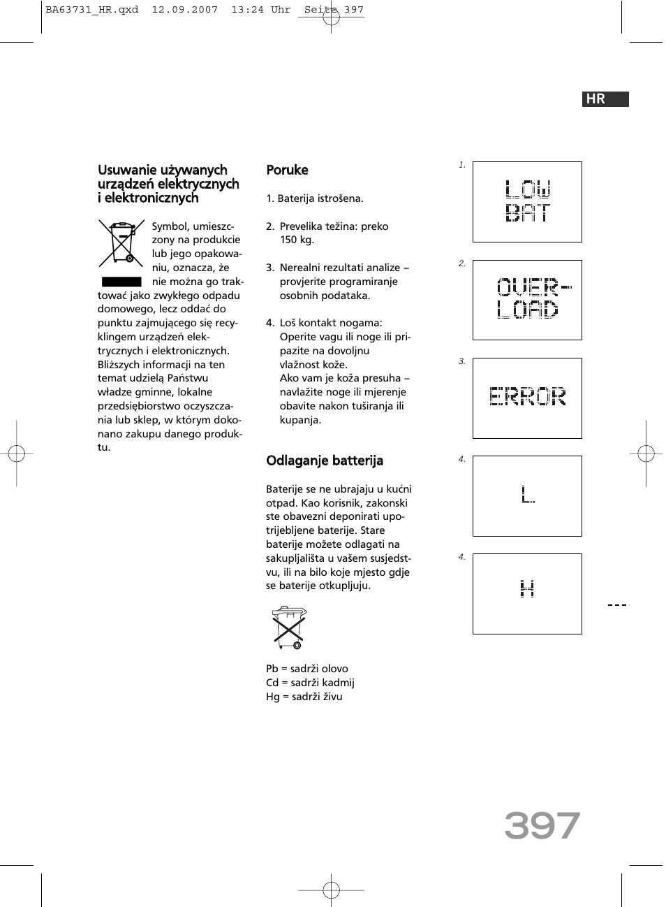 SOEHNLE Body Balance Slim Design FT 5 User Manual | Page 397 / 400