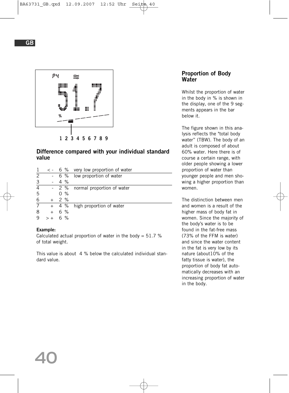 SOEHNLE Body Balance Slim Design FT 5 User Manual | Page 40 / 400