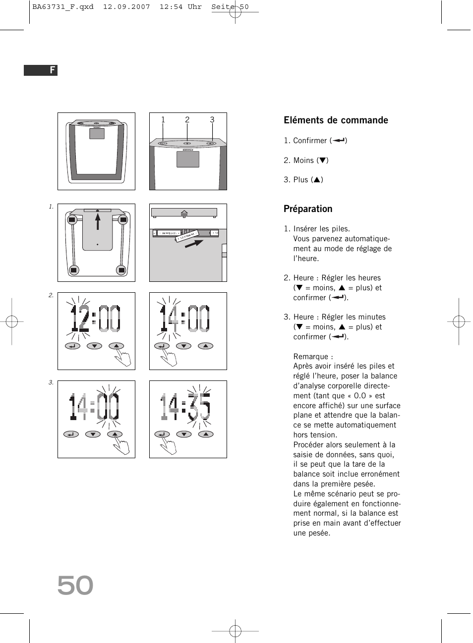 SOEHNLE Body Balance Slim Design FT 5 User Manual | Page 50 / 400