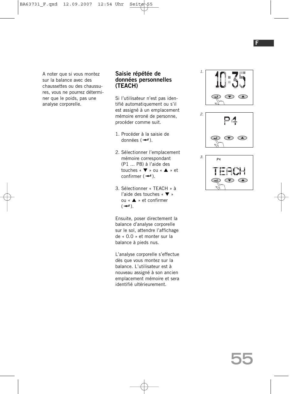 SOEHNLE Body Balance Slim Design FT 5 User Manual | Page 55 / 400