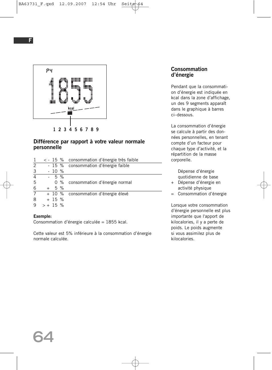 SOEHNLE Body Balance Slim Design FT 5 User Manual | Page 64 / 400