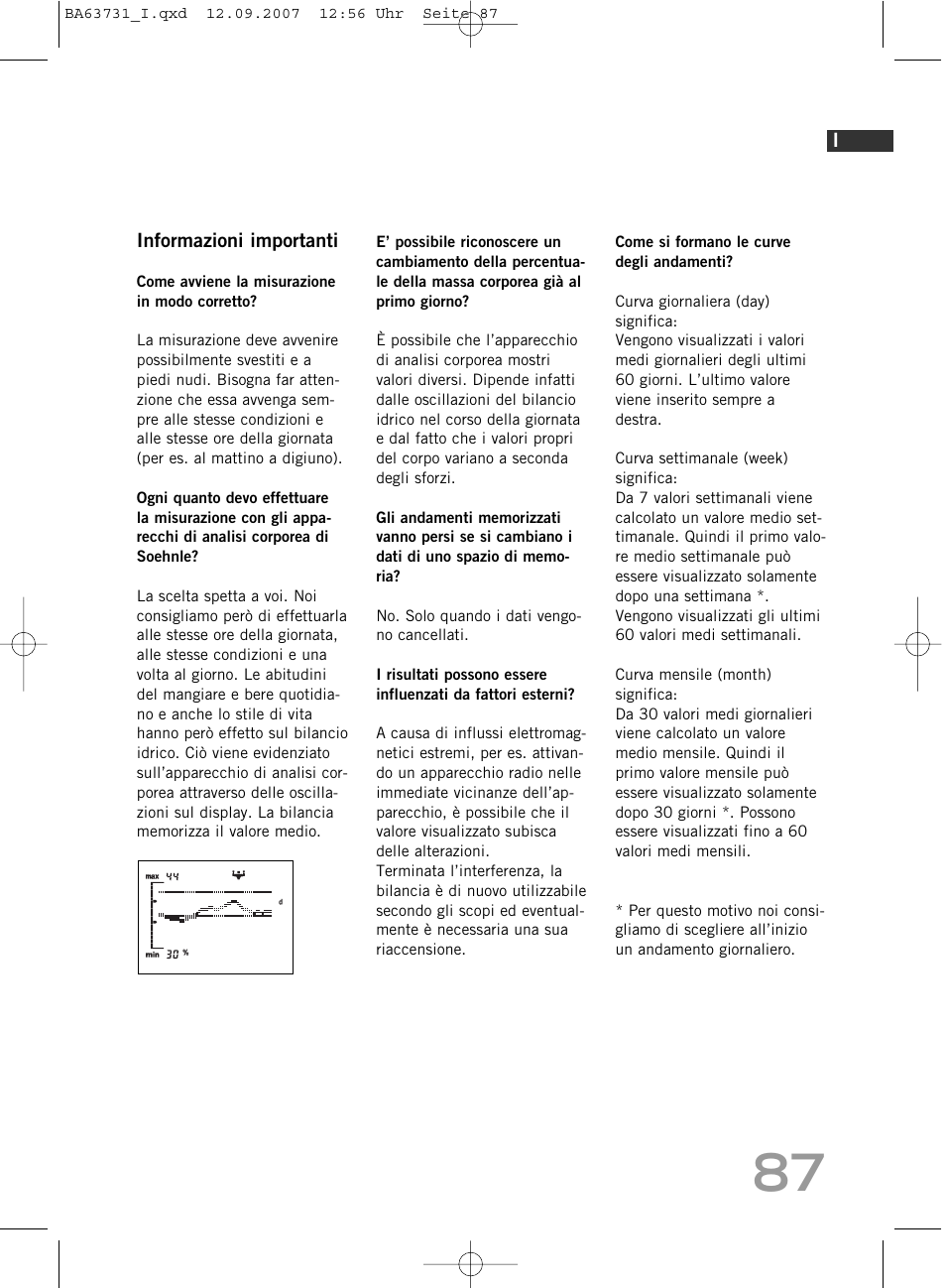 SOEHNLE Body Balance Slim Design FT 5 User Manual | Page 87 / 400