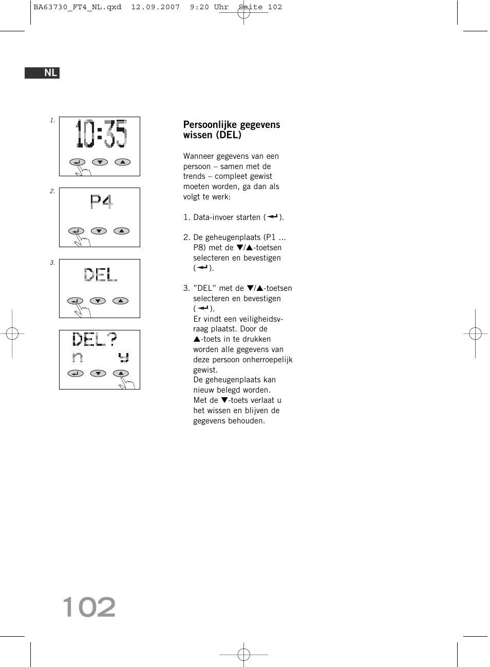 SOEHNLE Body Balance Slim Design FT4 User Manual | Page 102 / 400