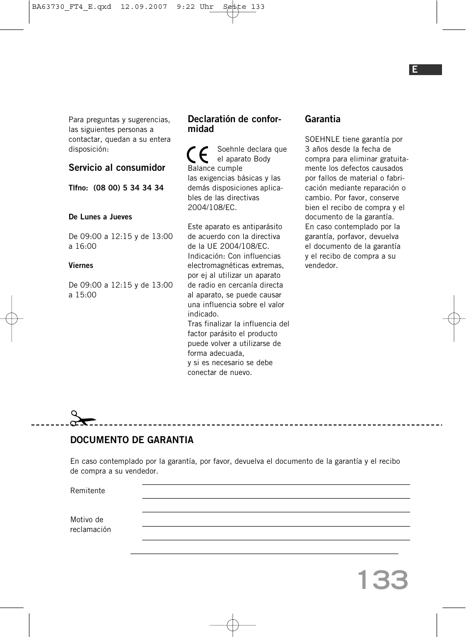 SOEHNLE Body Balance Slim Design FT4 User Manual | Page 133 / 400